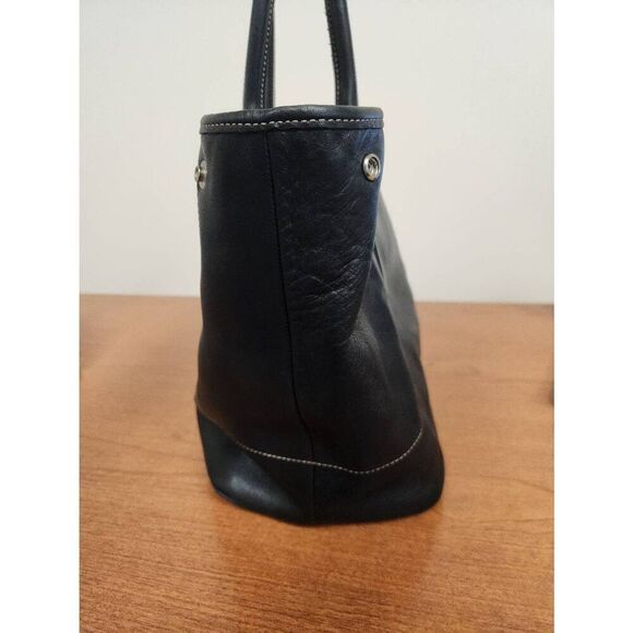 Coach Hamptons tote bag 7757 Black leather Tote - Picture 4 of 10
